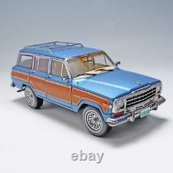 DD Model 1/18 Scale Jeep Guand Wagoneer Blue Diecast Car Model Toy Gift