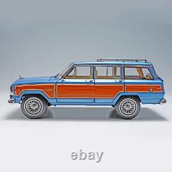 DD Model 1/18 Scale Jeep Guand Wagoneer Blue Diecast Car Model Toy Gift