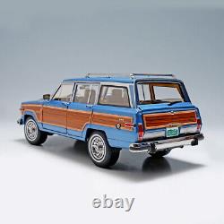 DD Model 1/18 Scale Jeep Guand Wagoneer Blue Diecast Car Model Toy Gift