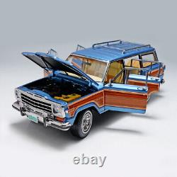 DD Model 1/18 Scale Jeep Guand Wagoneer Blue Diecast Car Model Toy Gift