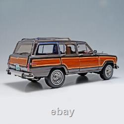 DD Model 1/18 Scale Jeep Guand Wagoneer Brown Diecast Car Model Toy Gift