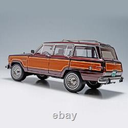 DD Model 1/18 Scale Jeep Guand Wagoneer Red Diecast Car Model Toy Gift