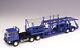 Dd Models 1/64 Scale Mitsubishi Fuso Truck Car Transporter Blue Diecast Model