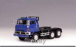 DD Models 1/64 Scale Mitsubishi Fuso Truck Car Transporter Blue Diecast Model