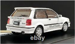 DISM 1/43 Scale 075227 1988 Toyota Starlet Turbo-S White
