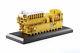 Dm 1/25 Scale Caterpillar Cat Cg260-16 Gas Generator Diecast Model Toy 85287c
