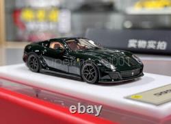 DMH 164 Scale Dark Green 599 GTO Racing Sports Model Diecast Resin Car