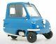 Dna Collectibles 000010 Peel P50 Resin Model 3 Wheel Car Blue 1964 118th Scale