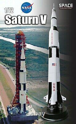 DRAGON SPACE 50388 Saturn V Rocket Apollo 11 NASA Display Stand 172nd scale 60