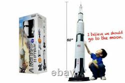 DRAGON SPACE 50388 Saturn V Rocket Apollo 11 NASA Display Stand 172nd scale 60