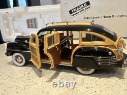 Danbury Mint 124th Scale Diecast Model 1942 Chrysler Town Country Car