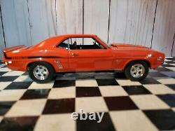 Danbury Mint 1969 Chevy Yenko Camaro 427 124 Scale Diecast Hugger Orange Car