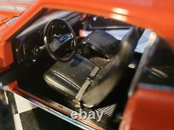 Danbury Mint 1969 Chevy Yenko Camaro 427 124 Scale Diecast Hugger Orange Car