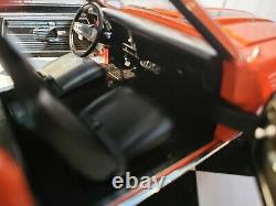 Danbury Mint 1969 Chevy Yenko Camaro 427 124 Scale Diecast Hugger Orange Car