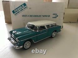 Danbury Mint Blue Chevrolet Nomad195524 Scale Diecast Car, Mint