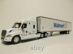 Dcp 1/64 Scale Freightliner Cascadia (wal-mart) Cab With Dry Van Trailer #32182