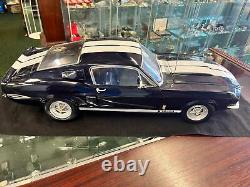 Deagostini 1/8 Scale 1967 Shelby Build Your Own Ford Mustang Cobra GT500 Blue