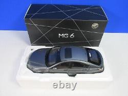 Diecast MG 6 CAR 116 scale SAIC MOTORS MODEL grey silver BOXED