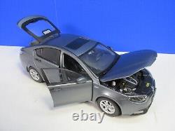 Diecast MG 6 CAR 116 scale SAIC MOTORS MODEL grey silver BOXED