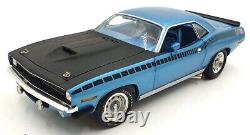 Diecast Promotions 1/18 Scale DC1822P 1970 Plymouth Cuda Blue With Case