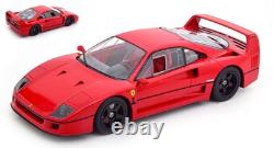 Diecast Vehicle Model 118 KK Scale FERRARI F40 1990 Red
