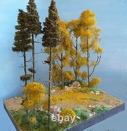 Diorama autumn forest, scale 118 to 187