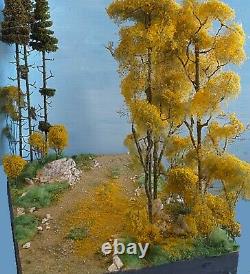 Diorama autumn forest, scale 118 to 187