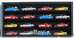 Display Case Wall Cabinet for 124 Scale Diecast Nascar Cars Hot Wheels