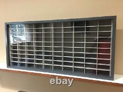Display case cabinet for 1/64 diecast scale cars (hot wheels, matchbox) 100N2C