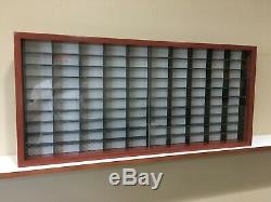 Display case cabinet for 1/64 diecast scale cars (hot wheels, matchbox) 100N3C