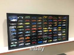 Display case cabinet for 1/64 diecast scale cars (hot wheels, matchbox) 100NC1