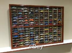 Display case cabinet for 1/64 diecast scale cars (hot wheels, matchbox)-160N2C