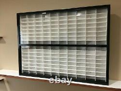 Display case cabinet for 1/64 diecast scale cars (hot wheels, matchbox) 160N3C-2