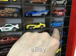 Display case cabinet for 1/64 diecast scale cars (hotwheels, matchbox) 100N3C