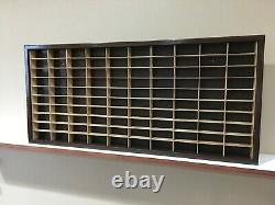Display case cabinet for 1/64 scale cars (hot wheels, matchbox) 100N2Cnd