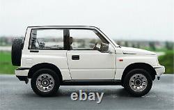 Dorlop 1/18 Scale Suzuki Vitara Escudo SUV 4x4 AWD 1989 White Diecast Car Model
