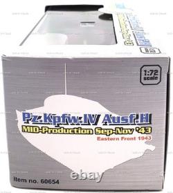 Dragon Armor Panzer IV Ausf. H 172 Scale Vehicle 2016 Dragon Models Ltd #60654