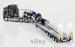 Drake AUSTRALIAN K200 Truck+ Drake 2x8 Dolly 4x8 Trailer Black Scale 150