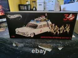 Ecto-1 (Ghostbusters 30th Anniversary) 118 Scale Hot Wheels Elite Mattel 2014