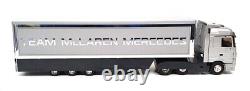 Eligor 1/43 Scale 111595 Mercedes Actros Transporter McLaren Mercedes Silver