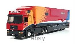 Eligor 1/43 Scale 111597 MAN F1 Transporter Truck Williams Red/Yellow