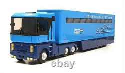 Eligor 1/43 Scale 111598 Renault F1 Transporter Truck Benetton Blue