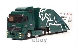 Eligor 1/43 Scale 111847 Volvo FH F1 Transporter Truck Jaguar Green/White