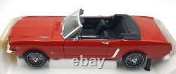 Ertl 1/12 Scale Diecast 8776 1964 1/2 Ford Mustang Convertible Red