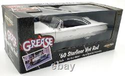 Ertl 1/18 Scale Diecast 36602 Grease 60 Starliner Hot Rod White/Black Roof