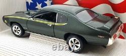 Ertl 1/18 Scale Diecast 7328 1969 Pontiac GTO Judge Metallic Green
