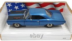 Ertl 1/18 Scale Diecast 7384 1969 Plymouth Road Runner Blue