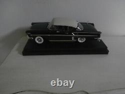 Ertl American Muscle 1/18 Scale Die-cast 1958 Black Chevrolet Impala In Box Rare