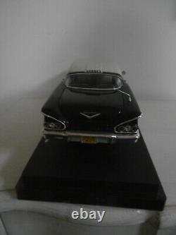 Ertl American Muscle 1/18 Scale Die-cast 1958 Black Chevrolet Impala In Box Rare