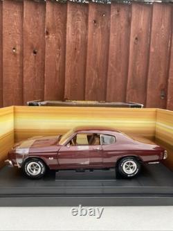 Ertl American Muscle 1/18 Scale Diecast 1970 Chevrolet Chevelle SS Burgundy Rare